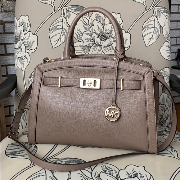 Michael Kors Pebble Leather Satchel - Picture 2 of 8